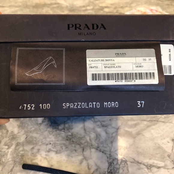 Prada Espresso Brown Heels - Picture 11 of 12
